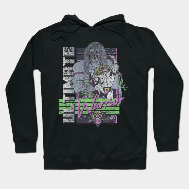 Ultimate Warrior Retro Hoodie by Holman